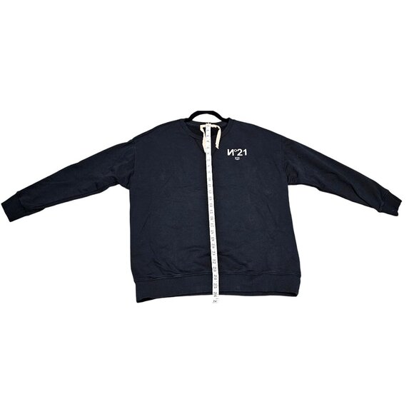 N°21 Woman's Black Sweatshirt - Picture 7 of 8